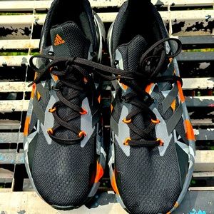 adidas Black and Orange Sneakers